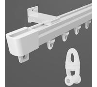 Rail de fixation au plafond - Double couche en alliage d'aluminium nid d'abeille - 160 cm (2 x 80 cm) et 220 cm (2 x 110 cm) pour une installation facile et lisse