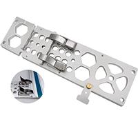 Rail de guidage à angle droit à 90° 340 mm, scie à voile, pince de guidage électrique pour scie circulaire pour le travail du bois, compatible avec les rails de guidage Festool et Makitas