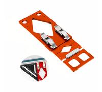 Rail de guidage carré de 300 mm en aluminium usiné CNC, butée d'angle à 90° avec base renforcée, outil de coupe transversale de précision pour le travail du bois compatible avec les rails Festool et