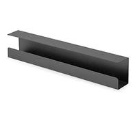 Cable management tray, under desk black