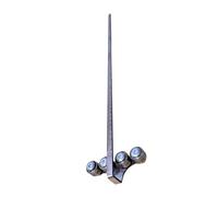 Rail de guidage de scie - Acier inoxydable | Guide de coupe | Scie circulaire | Rail de précision pour le travail du bois pour scies de table, scies à main, projets de bricolage, menuiserie