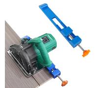 Rail de guidage de scie circulaire 5, 7-8, 3 pouces Guide base coupe réglable Rail en plastique pour coupe et fraisage précision, scie circulaire