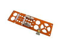 Rail de guidage de scie circulaire à angle droit, 345 x 105 x 30 mm, rail de guidage carré pour scie circulaire électrique à 90 degrés pour Fes-tool et Ma-kita