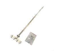 Rail de guidage de scie circulaire en acier inoxydable de 50 cm, avec échelle précise pour l'alignement des planches et des coupes précises pour le travail du bois, compatible avec diverses planches à