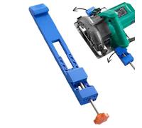 Rail de guidage de scie réglable - Pince de fraisage à bois, embout de coupe de précision | Parfait pour le travail du bois sur le chantier, le bricolage, l'encadrement, la coupe des bords, les