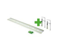 Rail de guidage FS/2-KP 1400 mm + 2 serre-joints FSZ 120 FESTOOL