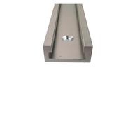 Rail de guidage goulotte for le travail du bois, 30 types, 200mm, 300mm, 400mm, 500mm, 600mm, 800mm, 1000mm, 1220mm, for Table(5 pcs Silver,800)