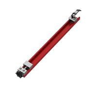 Rail de guidage - Guide de rail de scie circulaire - Rail pour scie circulaire - Rail de guidage pour scie circulaire - Base de serrage réglable pour coupe-bois - Embout pour outils de précision