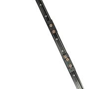 Rail de guidage linéaire à double arbre SGR10 200-700mm + curseur de verrouillage de guidage haute vitesse SGB10 + verrou, 2 pièces.(2PCS SGR10 SGB3UU,200mm)