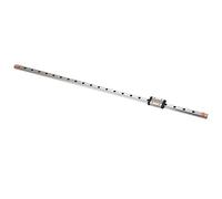 Rail de Guidage Linéaire de 600 Mm MGN12H, Rail de Guidage de Mouvement Linéaire, Rail de Guidage Coulissant en Acier à Roulement 600 1R avec Curseur pour Machines-outils CNC et