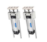 Rail de guidage linéaire de cylindre Standard pneumatique, for Piston SC SU DNC SC32 SC40 SC50, Support de guidage, accessoires de montage(Stroke 150mm,SC32 Only Bracket)