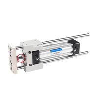 Rail de guidage linéaire for vérin pneumatique standard, for piston SC SU DNC SC32 SC40 SC50, support de guidage, accessoires de montage(Stroke 175mm)