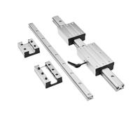 Rail de guidage linéaire LGD8, longueur 100-1000 mm, avec galet LGB8 for le travail du bois.(LGB8-70mm-4 wheel,500mm)
