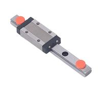 Rail de guidage linéaire MGN9H, chemin de guidage en acier pour mouvement linéaire, mini coulisseau linéaire avec bloc de chariot, rail de glissement de 100 mm pour machines CNC et