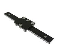 Rail de guidage linéaire OSGR10, curseur à rouleau silencieux, Rail coulissant externe à double axe, adapté aux grandes imprimantes 3D(OSGR10-6 wheel,With rail 700mm)