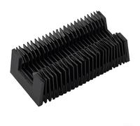 Rail de guidage linéaire pour machine CNC HGR20 - Trois preuves - Soufflet télescopique flexible pour protection contre l'huile et l'humidité (longueur étirée 500 mm)