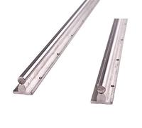 Rail de Guidage linéaire Professionnel SBR12 mm, 2 pièces, 300, 400, 500, 600, 800, 1000, 1200, 1300, 1500 mm, Tige d'arbre for fraiseuse CNC(SBR12 800)