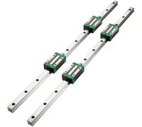 Rail de Guidage Linéaire - VEVOR - HSR20-1700mm - 4 Blocs de Roulement