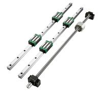 Rail de guidage linéaire - VEVOR - Miniature Rail Linéaire Guide HGR20-1700mm Rails et roulements linéaires CNC