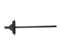 Rail de Guidage Métallique Règle Intégrée et Mécanisme Coulissant | Accessoire de Précision en Alliage D'aluminium, Compatible Scies Radiales, pour Menuisiers et Ateliers