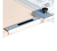 Rail de Guidage pour Scie Circulaire,Équerre de Guidage Ajustable à 90 Degrés pour Travail du Bois | Système de Positionnement pour Travail du Bois et Projects d'Onglets avec Scie de Table