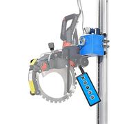 Rail De Guidage Pour Scie Circulaire, Guide De Scie Annulaire électrique Pour Béton De Précision, Rail Linéaire 150W, Support Mural Avec Bascule Rotative Et Levage Par Simple Pression D'un Bouton 3m