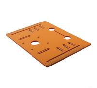 Rail de guidage pour scie électrique pour le travail du bois, construction en résine phénolique pour une utilisation durable (28 x 20 cm)