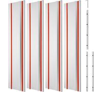 Rail de guidage pour scie plongeante Scie circulaire 700x180mm 3 raccords 4 pièces