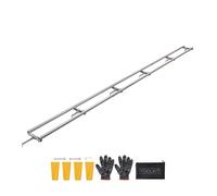 Rail de Guidage pour Scierie Mobile Portative-Duoku-Longueur de Coupe 4,57 m-Guide en Aluminium Ajustable pour Tronçonneuse