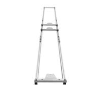 Rail de guidage pour tronçonneuse, 270 cm, rail en aluminium pour tronçonneuse, rail de scie réglable pour planche à découper, avec 4 traverses, pour menuisiers, menuisiers
