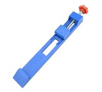 Rail de guidage réglable pour machine à découper pour scie circulaire de 12,7 à 15,2 cm, avec guide de clôture et gabarit fin - Bleu