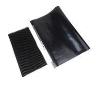 Rail de guidage rétractable pour fraiseuse en accordéon, puce en caoutchouc flexible, outil CNC résistant à l'huile, 400 x 600 mm (400 x 600 mm + 500 x 650 mm)