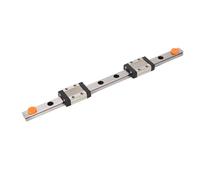 Rail de guide linéaire Haute précision rail de glissière linéaire avec 2 curseurs standard pour petit équipement 200 mm