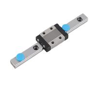 Rail de guide lineaire Miniature LML9B, largeur 9 mm, avec glissante (100)