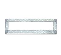 Barrière de lit 150 cm pour lit standard étoilé gris foncé TU