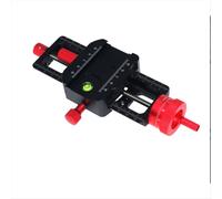 Rail de mise au point macro universel en métal, support de caméra pour trépied, compatible avec rotule de trépied.
