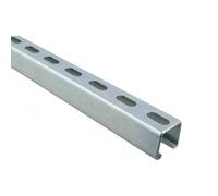 Rail de montage perforé - 41x41x2 mm - longueur 2,7 m WALRAVEN