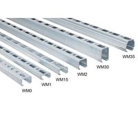 Rail de montage WALRAVEN BIS RapidRail - WM0 27 x 18 mm - 2 mètres - 6505000