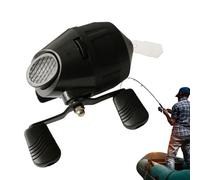 Rail de pêche compact : moulinet rotatif en nylon léger et durable pour eau douce et eau salée | Moulinet de pêche polyvalent pour les débutants et les pêcheurs professionnels | Équipement de moulage