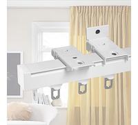 Rail de plafond robuste - Support mural/plafond coulissant Ra séparateur de pièce pour un fonctionnement fluide, idéal pour les rideaux et les rideaux