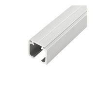 Rail de porte coulissante en bois massif, rail de guidage for porte coulissante pliante, rail de suspension, roue de levage lente, rail de guidage for porte suspendue(Buffer 4 wheels,0.5m)