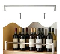 Rail de Protection D'éTagèRe Ensemble de Rails de Protection Métalliques pour Étagères à Vin, Support de Fixation pour Étagère Suspendue, Rails pour Gondoles de Vente au Détail(110cm (43 3/8"))