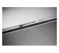 Rail de raccordement HÜPPE, montage de panneau bord à bord, pour habillage mural EasyStyle, ES0211000