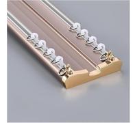 Rail De Rideau De Plafond, Tringle À Rideau Double Robuste De 1 À 5 M, pour Bureau, Salon Et Cloison De Séparation 5,1M