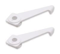 Rail de rideau de rechange pour rail de rideau IKEA VIDGA - Connecteur de support de plafond (kit de montage au plafond, 3 rails, blanc)