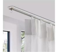Rail De Rideau en Alliage D'aluminium pour Plafond Simple T, Montage Au Plafond, Système De Rail De Rideau étanche Et Antirouille pour Cloisons, Fenêtres Et Baies Vitrées., Color a, 11m(36ft)