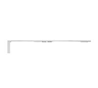Rail de rideau motorisé de 4,2 m avec télécommande, alliage d'aluminium, rail de rideau électrique intelligent avec langue d'application, fonction minuterie, télécommande RF et fonction tactile