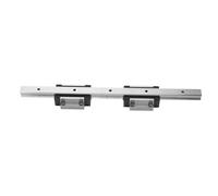 Rail de roulement linéaire de 300 mm en acier HGR15 rail de guide linéaire avec 2 pcs HGH15ca Bloc de curseur Kit CNC pour machines