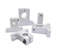 Rail de roulement linéaire Sk8 Sk10 Sk12 Sk16 Sk20 Sk25 Sk30 8mm, Support d'arbre, Table Xyz, routeur Sh8a, pièce d'imprimante 3d, 2/4 pièces(SK20 20mm,4pcs)
