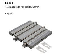 Rail de rue droite, 62mm, UNITRAM - KATO 40-033- N 1/160